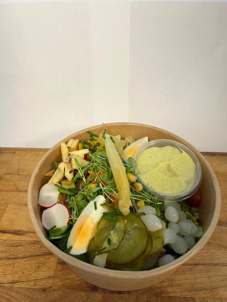 salade met groenten
