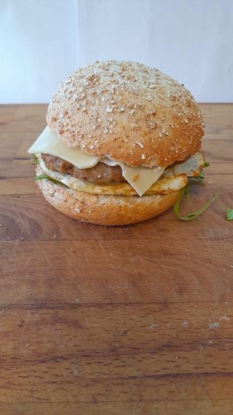 hamburger van het huis