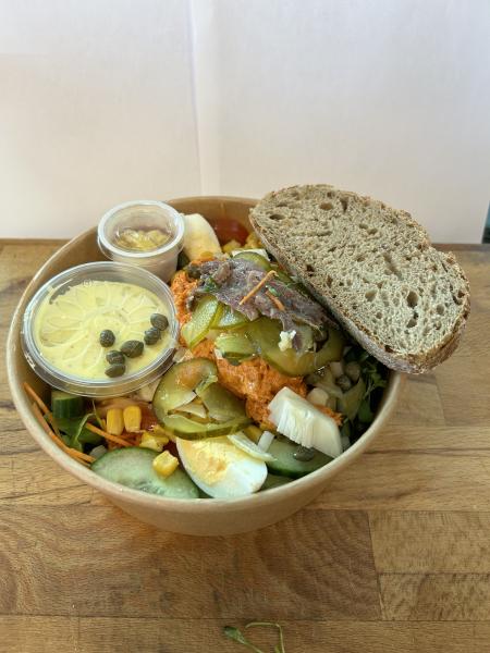 salade prepare pikant